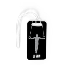 Gymnastics Bag/Luggage Tag - Personalized Gymnast Guy