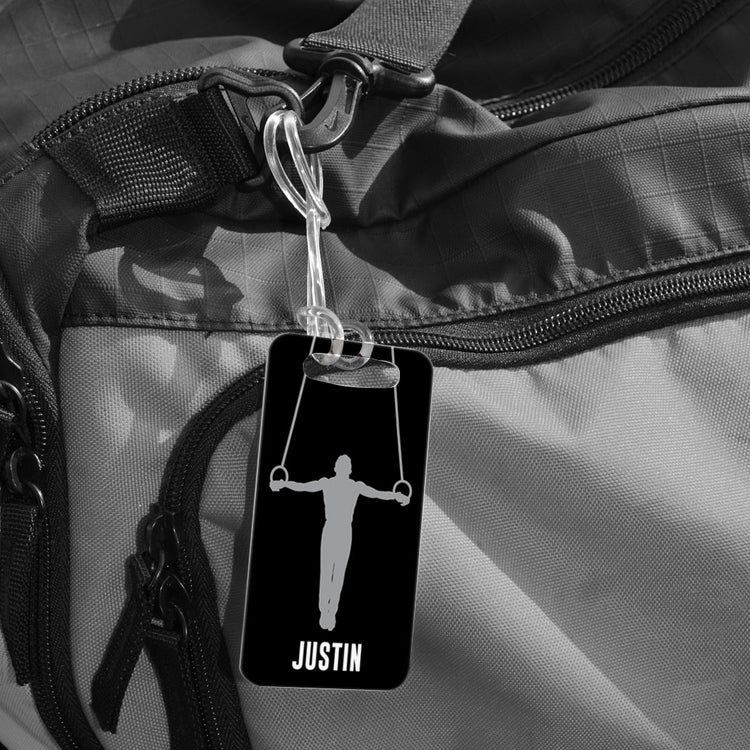 Gymnastics Bag/Luggage Tag - Personalized Gymnast Guy