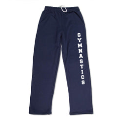 Gymnastics Fleece Sweatpants - Gymnastics [Adult Large/Navy] - SS