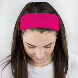 Multifunctional Headwear - Solid Dark Pink RokBAND