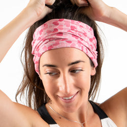 Multifunctional Headwear - Heart Pattern RokBAND (Long)