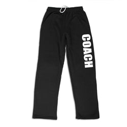 Fleece Sweatpants - Coach [Black/Adult X-Large] - SS