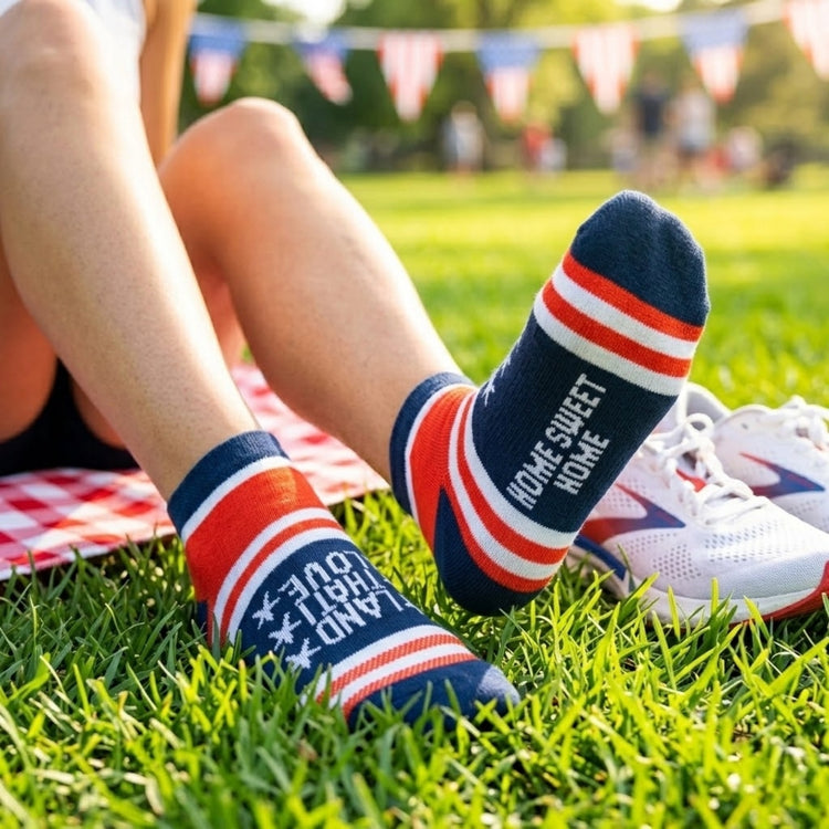 GFAR Socrates® Woven Performance Socks - Land that I Love