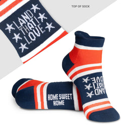 Socrates® Woven Performance Sock - Land that I Love