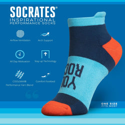 Socrates® Woven Performance Sock - You Rock