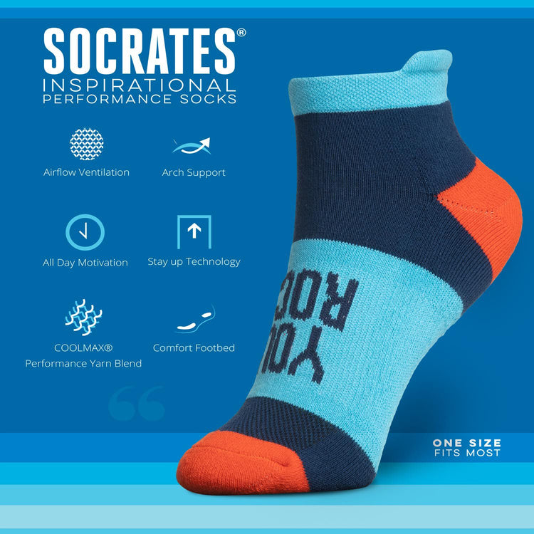 Socrates® Woven Performance Sock - You Rock