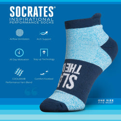Socrates® Woven Performance Socks - Slay the Day 