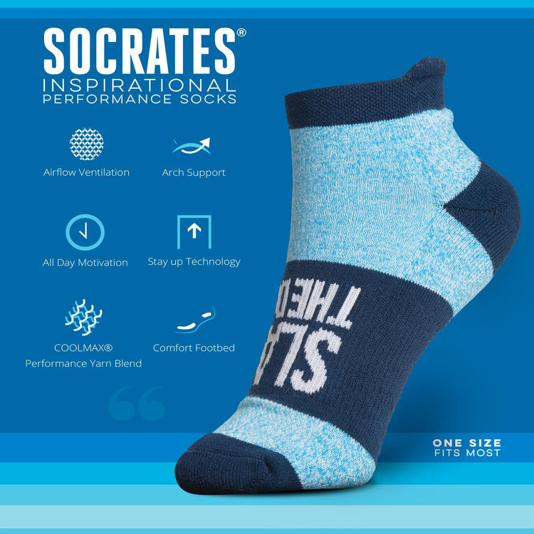 Socrates® Woven Performance Sock - Slay the Day