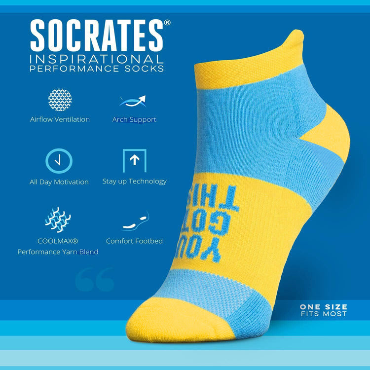Socrates® Woven Performance Sock - You Got This