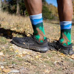 Bigfoot Woven Mid-Calf Socks