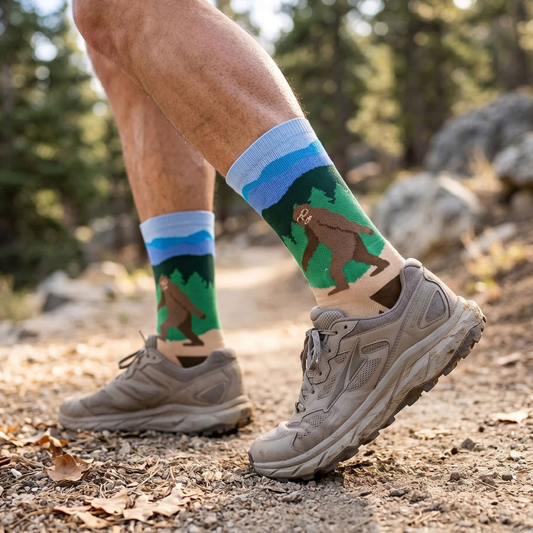 Bigfoot Woven Mid-Calf Socks