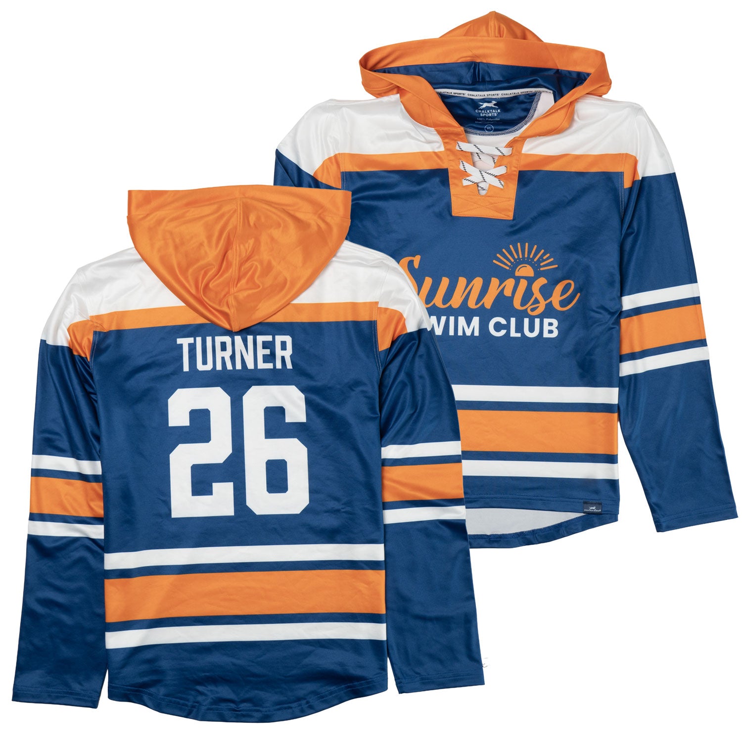 Custom Team Hattrick Hoodie - Hockey