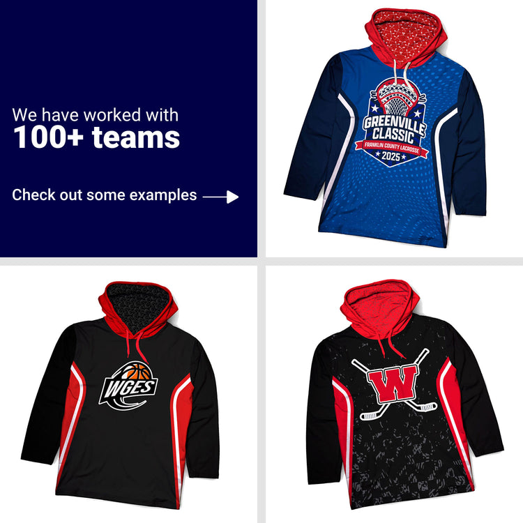 Custom Team Lightweight Long Sleeve ShieldDri Hoodie