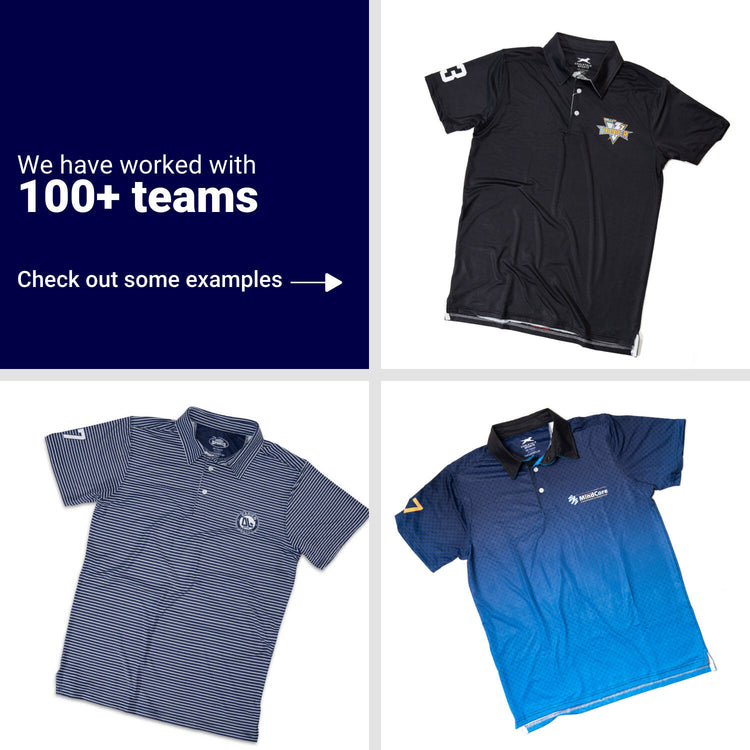 Custom Team Short Sleeve Polo Shirt