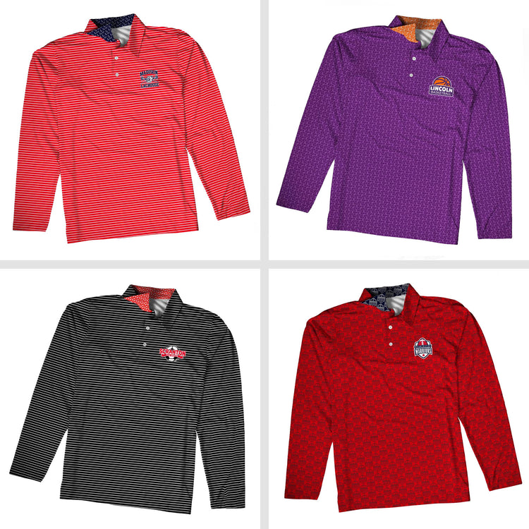 Custom Team Long Sleeve Polo