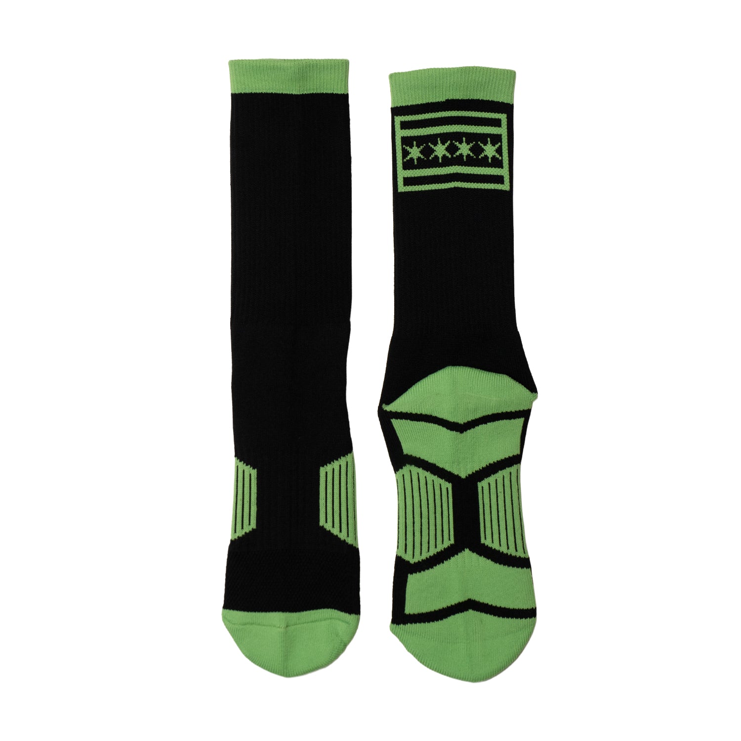 Custom Team Woven Mid-Calf Socks - Girls Lacrosse