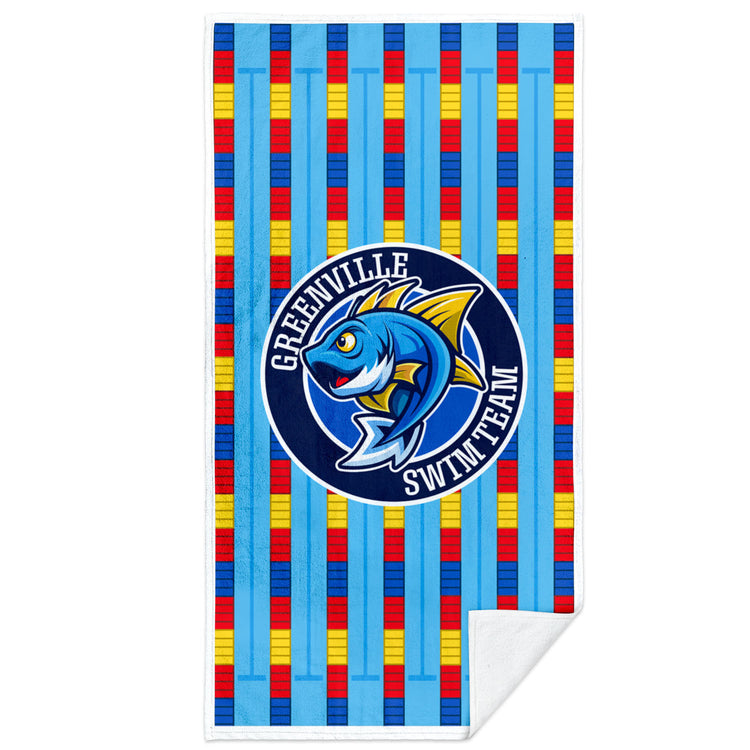 Custom Team Beach Towel