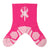 Mid-Calf Socks - Pink Ribbon