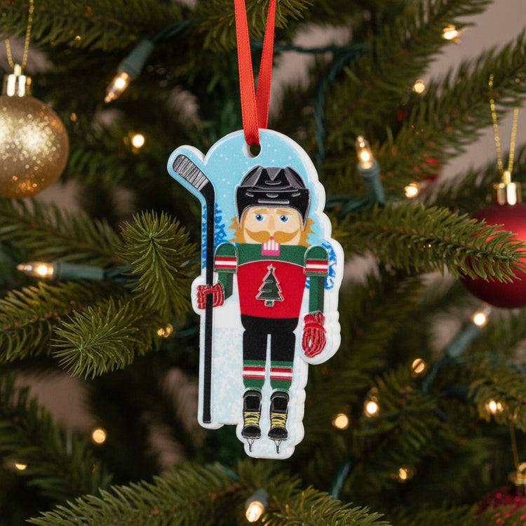 Hockey Ornament - Nutcracker