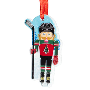 Hockey Ornament - Nutcracker