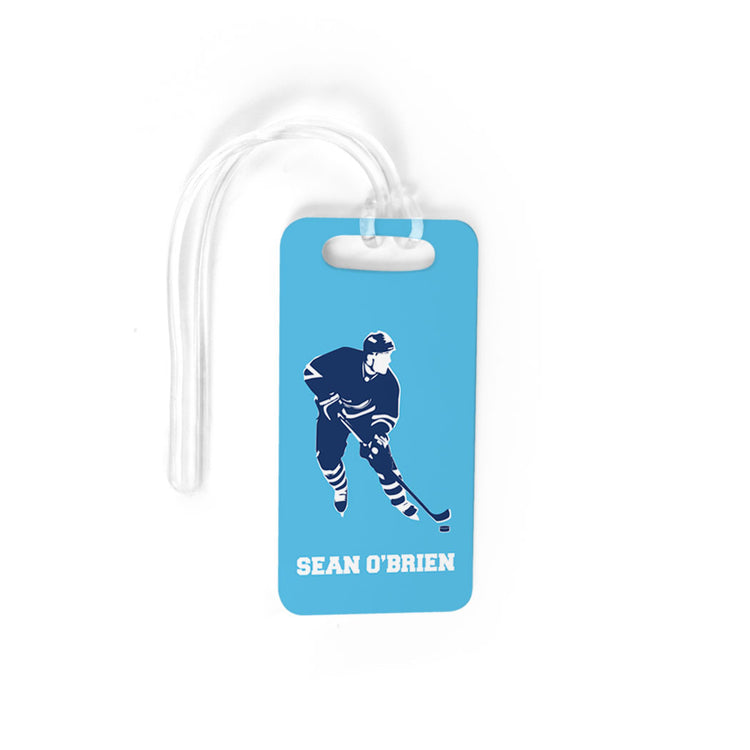 Hockey Bag/Luggage Tag - Personalized Hockey Player