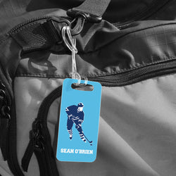 Hockey Bag/Luggage Tag - Personalized Hockey Player
