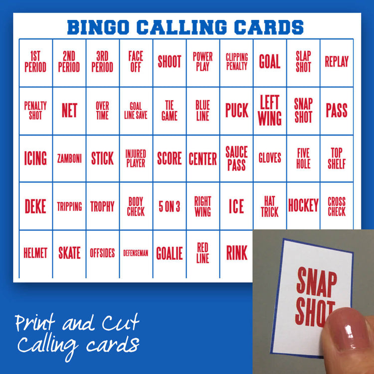Hockey Bingo Game (Free Download)