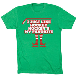 Hockey Short Sleeve T-Shirt - Hockey's My Favorite