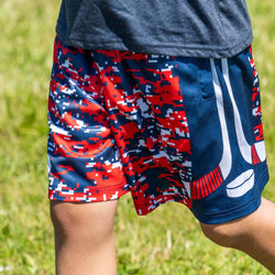 Hockey Beckett™ Shorts - Patriotic Digital Camo