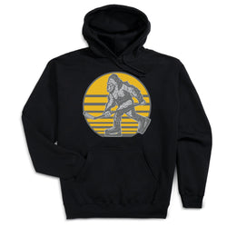 Hockey Hooded Sweatshirt - BigSkate [Adult XXX-Large/Black] - SS