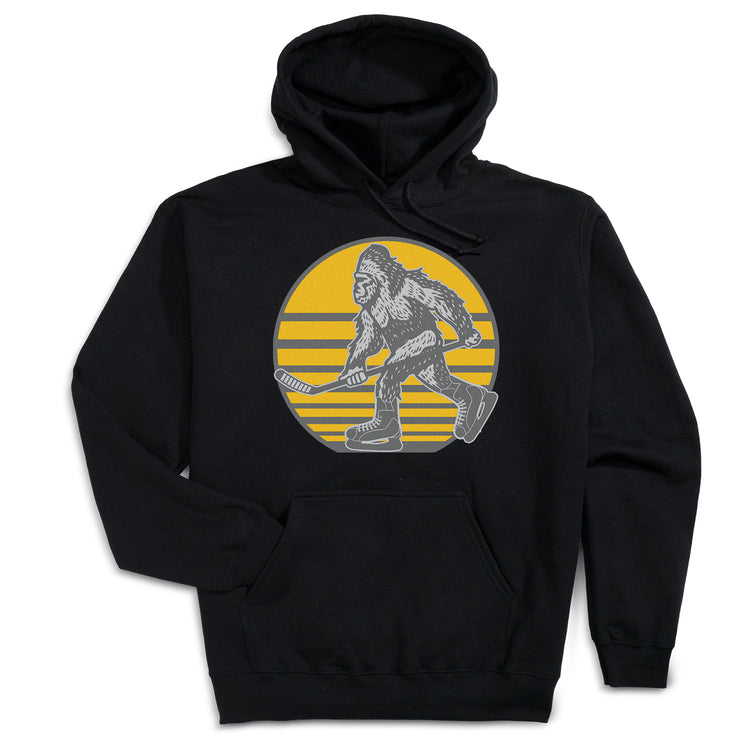 Hockey Hooded Sweatshirt - BigSkate [Adult XXX-Large/Black] - SS