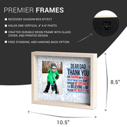Hockey Premier Frame - Dear Dad