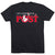 Hockey Short Sleeve T-Shirt - Ain't Afraid of No Post [Black/Adult Medium] - SS