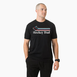 Hockey Short Sleeve T-Shirt - Hockey Dad Sticks