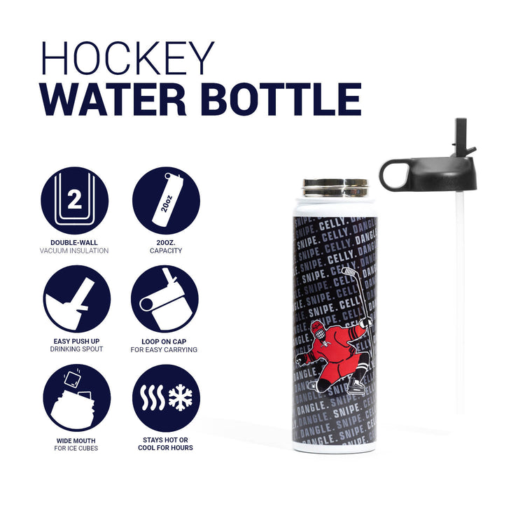 Hockey Water Bottle - Dangle Snipe Celly