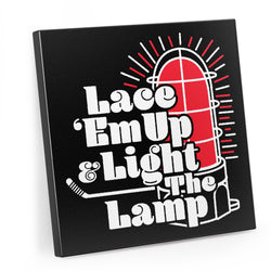 Hockey Canvas Wall Art - Light The Lamp