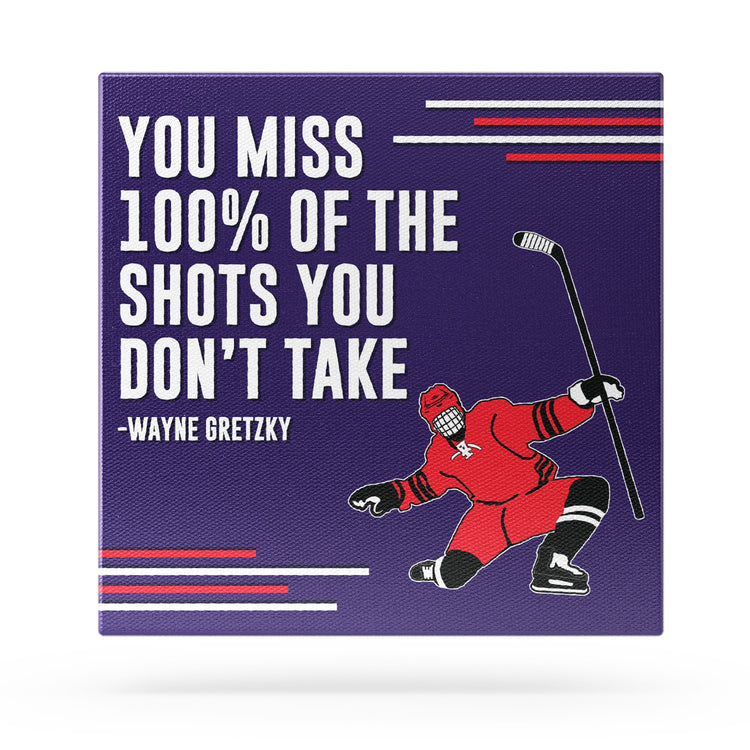 Hockey Canvas Wall Art - Take the Shot