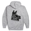 Hockey Hooded Sweatshirt - Play Hockey (Back Design)