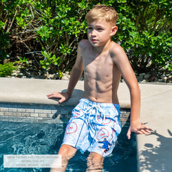 Hockey Swim Trunks - Celly Hockey