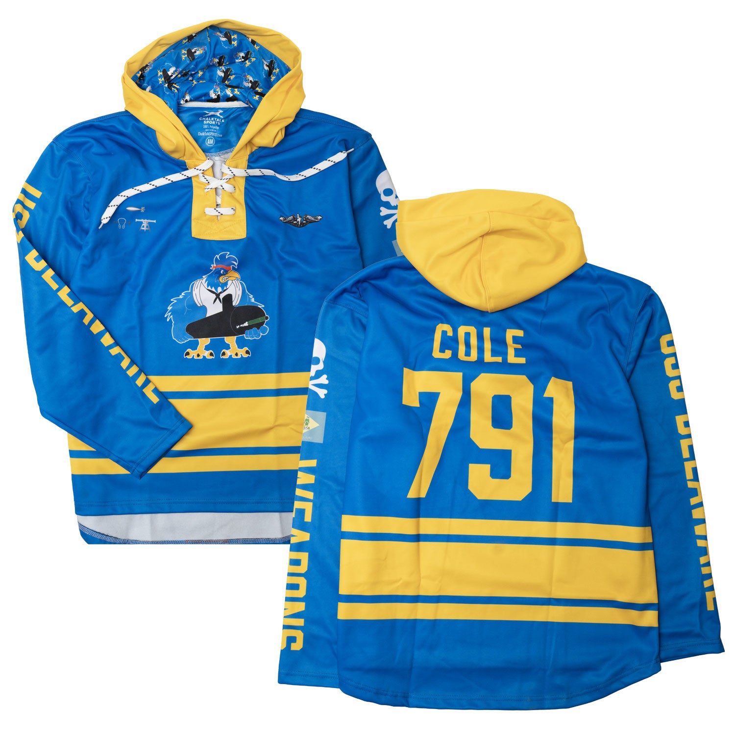 Custom Team Hattrick Hoodie - Hockey