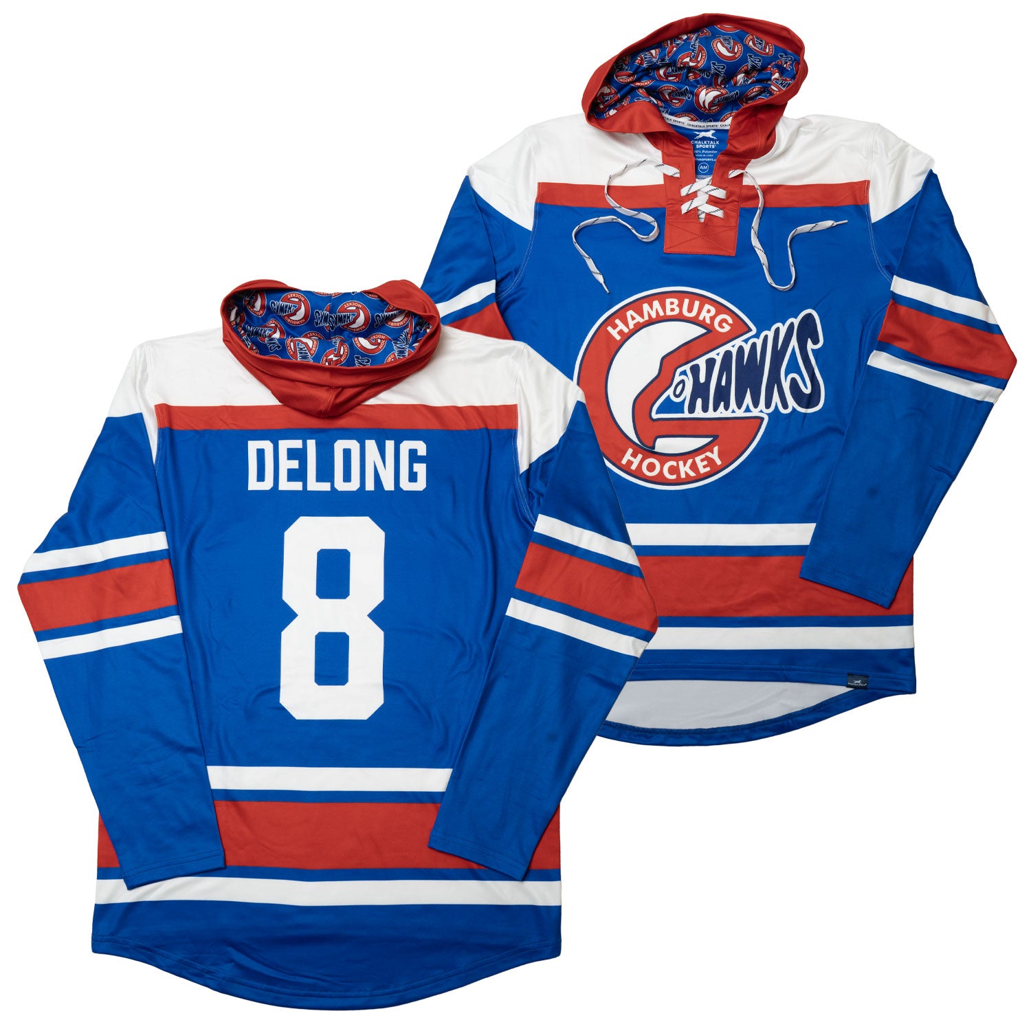 Custom Team Hattrick Hoodie - Hockey