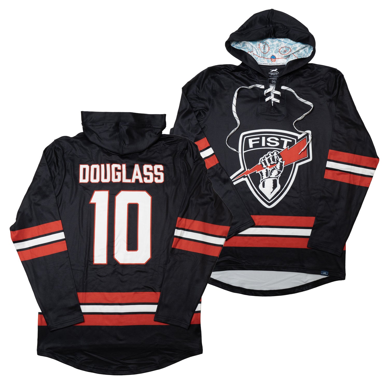 Custom Team Hattrick Hoodie - Hockey