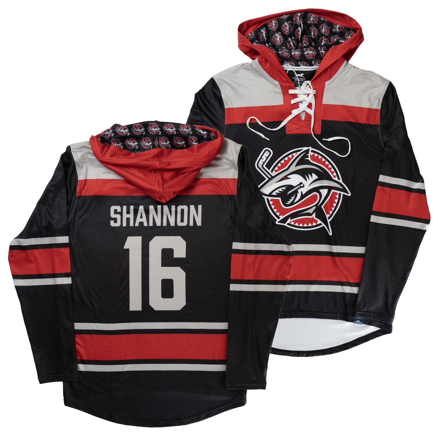 Custom Team Hattrick Hoodie - Hockey