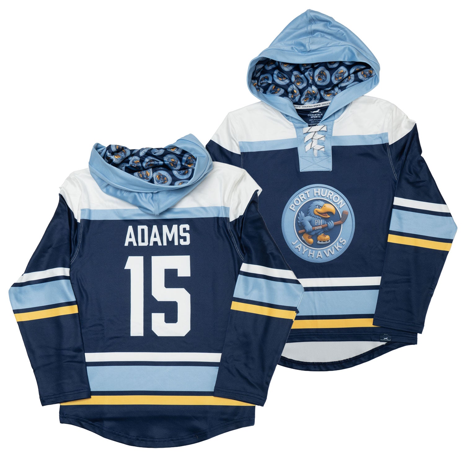 Custom Team Hattrick Hoodie - Hockey