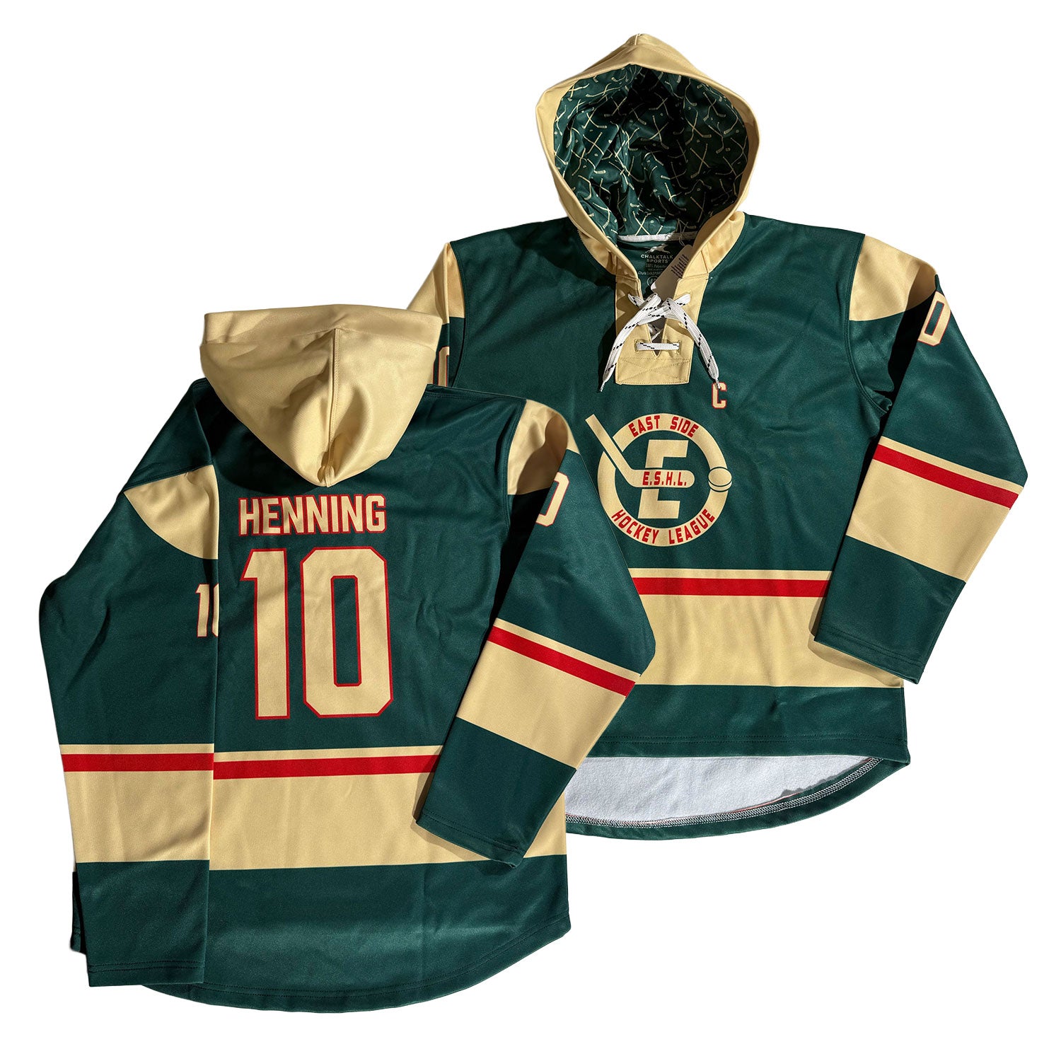 Custom Team Hattrick Hoodie - Hockey