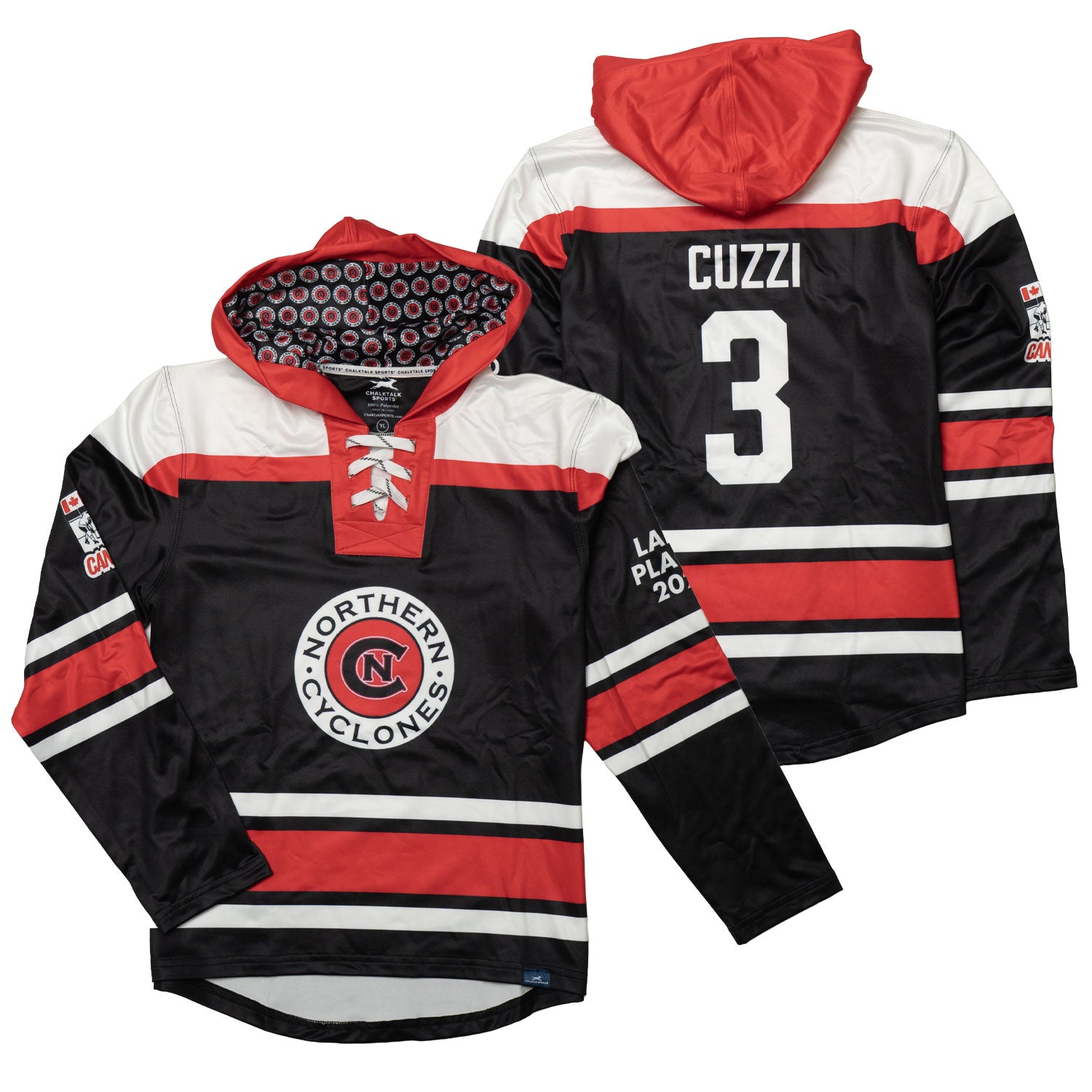Custom Team Hattrick Hoodie - Hockey