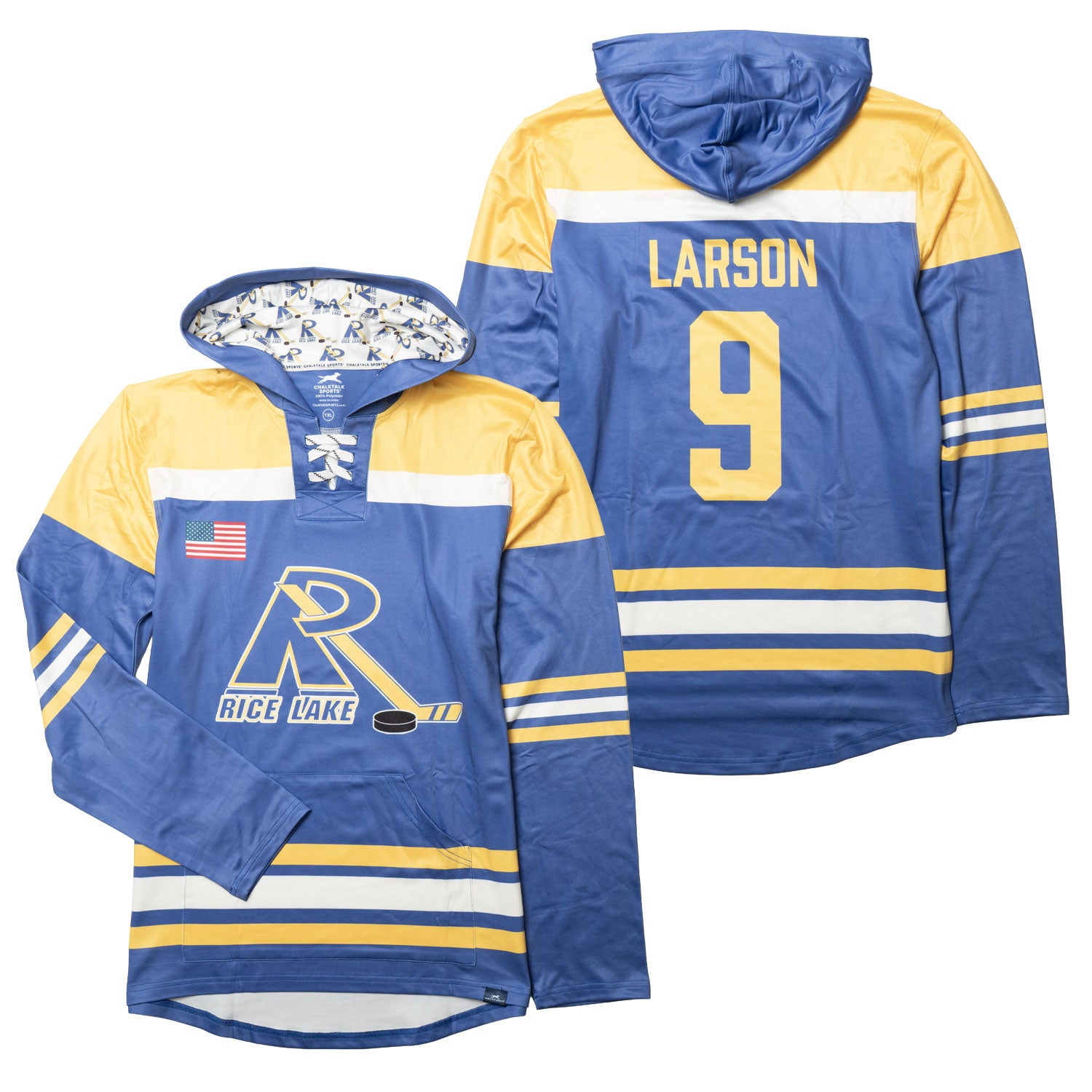 Custom Team Hattrick Hoodie - Hockey