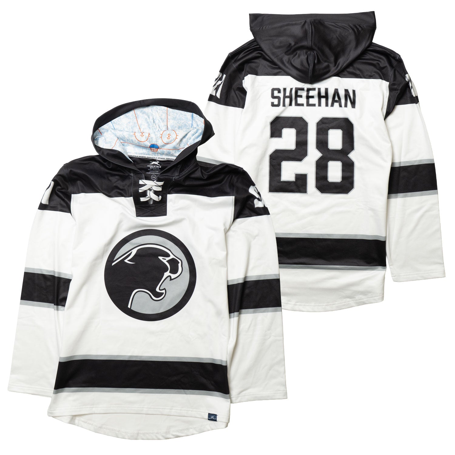 Custom Team Hattrick Hoodie - Hockey
