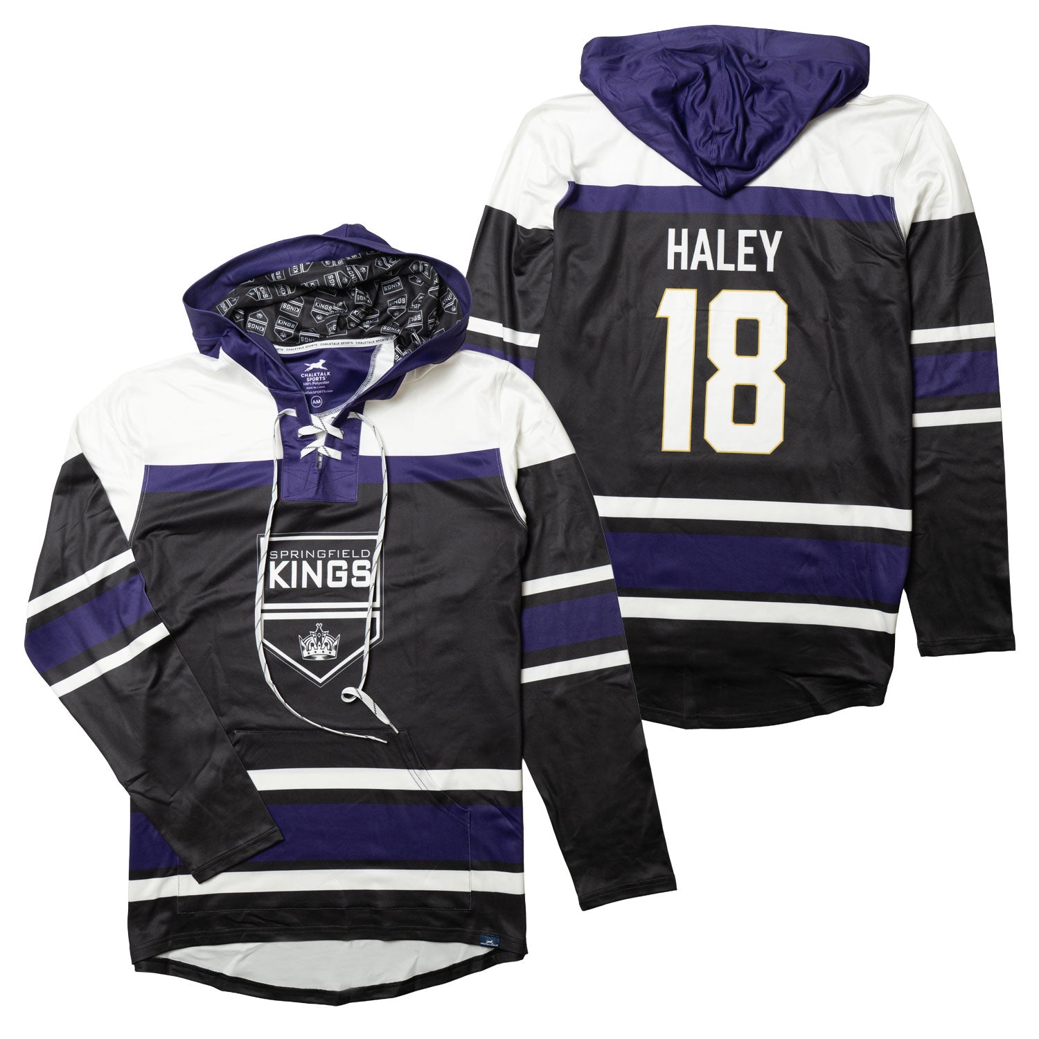 Custom Team Hattrick Hoodie - Hockey