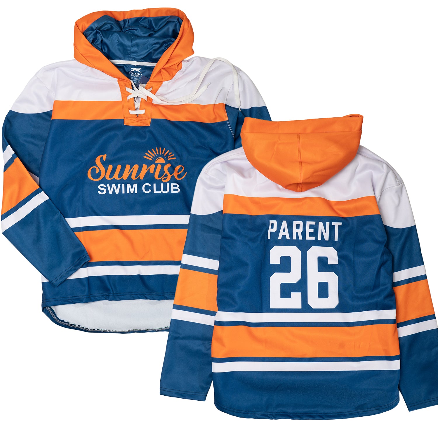 Custom Team Hattrick Hoodie - Hockey
